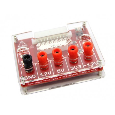 ATX Breakout Board V1.1 Acrylic Case V1 ATX Breakout Board V1.1 Acrylic Case V1