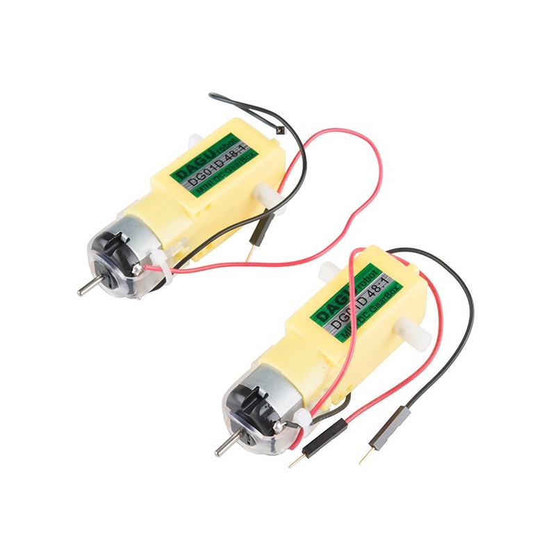 Hobby Gearmotor - 140 RPM (Pair)