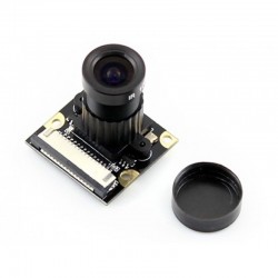 Camera p/ Raspberry Pi c/ ajuste de Foco e 2 iluminadores IR