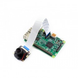 Camera p/ Raspberry Pi c/ IR-CUT e 2 iluminadores IR