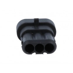 Conector 2 pinos macho à prova de água IP67 - 24VDC