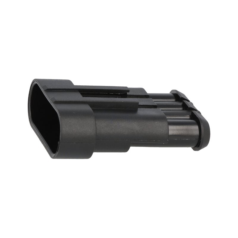 Conector 4 pinos macho à prova de água IP67 - 24VDC