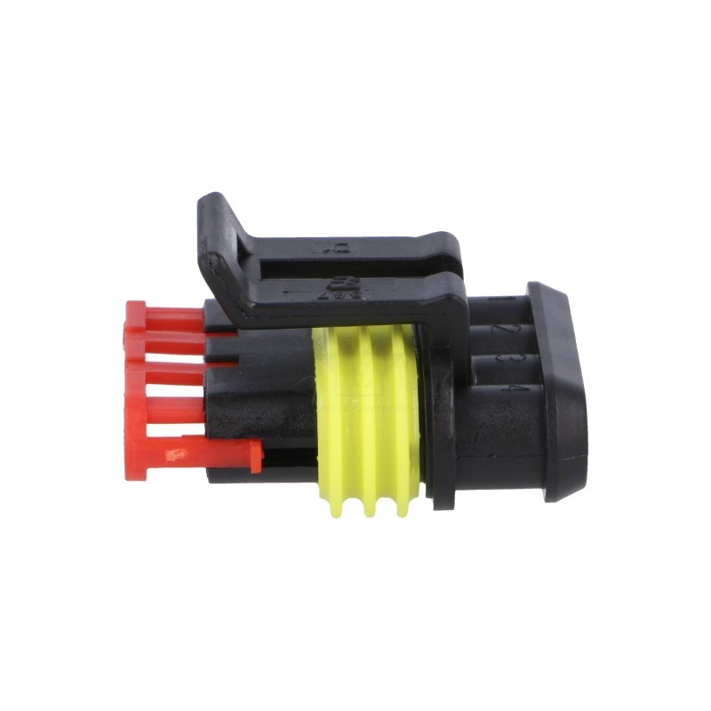 Connector: wire-wire, Superseal 1.5, plug, female, PIN:3, IP67