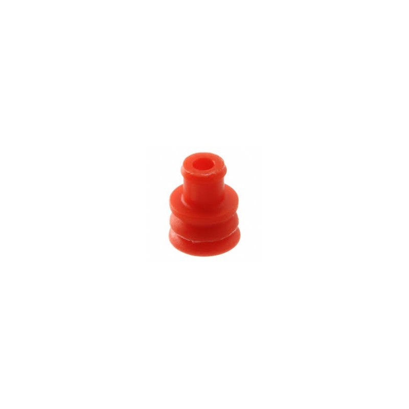 Seal for wire, Superseal 1.5, red, Øcable:2.5÷3.3mm, Øout:6.1mm 