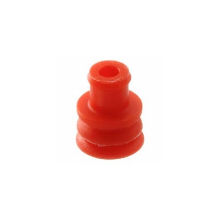 Seal for wire, Superseal 1.5, red, Øcable:2.5÷3.3mm, Øout:6.1mm 