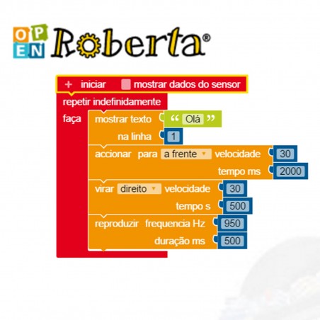 Bot n Roll ONE A - Program with Open Roberta