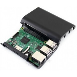 Caixa J para Raspberry Pi B+, 2 e 3 - Preto