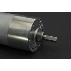 Metal DC Geared Motor w/Encoder - 12V 122RPM