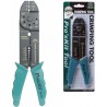 8PK-033 Heavy Duty Wire Strippers/ Crimpers - ProsKit 