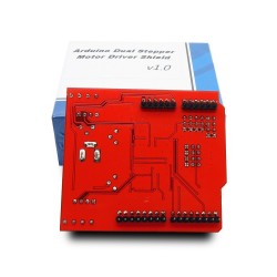 ITEAD Dual Step Motor Driver Shield Expansion Board Kit for Arduino - Red 