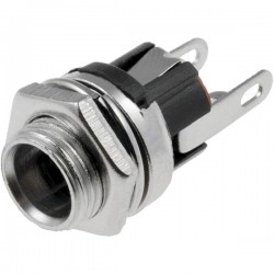 Socket DC supply male 5.5mm 2.5mm