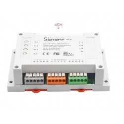 Sonoff 4CH - 4 Channel Din Rail Mounting WiFI Switch