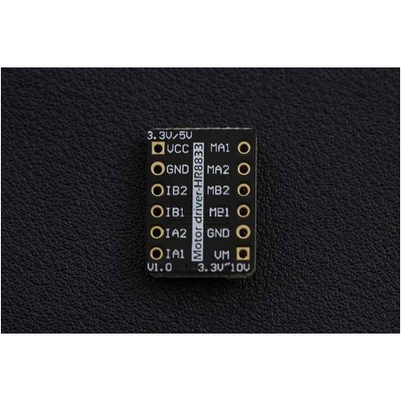 Mini Driver p/ 2 motores DC 1.5A (HR8833)