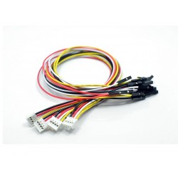 Conector Grove para 4 fios jumper fêmea (conjunto de 5) - ACC17112O