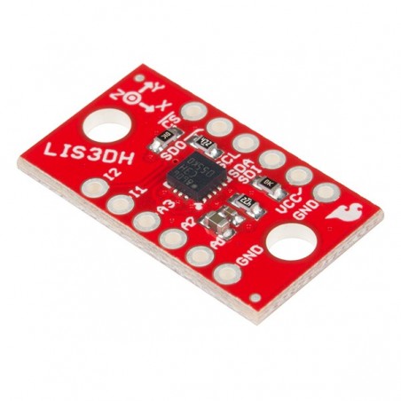 Acelerómetro LIS3DH 3 eixos com comunicação SPI ou i2c - Sparkfun