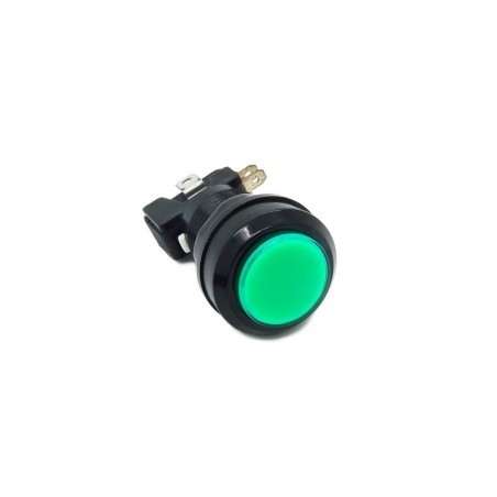 33mm White Round Arcade Push Button Switch