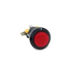33mm White Round Arcade Push Button Switch