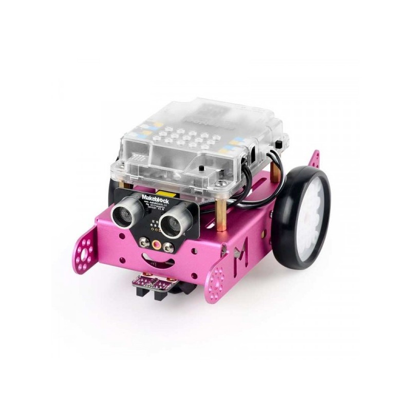 Robô mBot v1.1- Rosa (versão Bluetooth) Robô mBot v1.1- Rosa (versão Bluetooth)