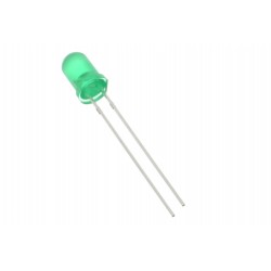 Led 5mm Verde Pisca-Pisca...