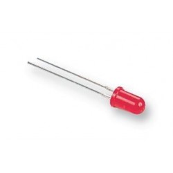 Led 5mm Red Pisca-Pisca...