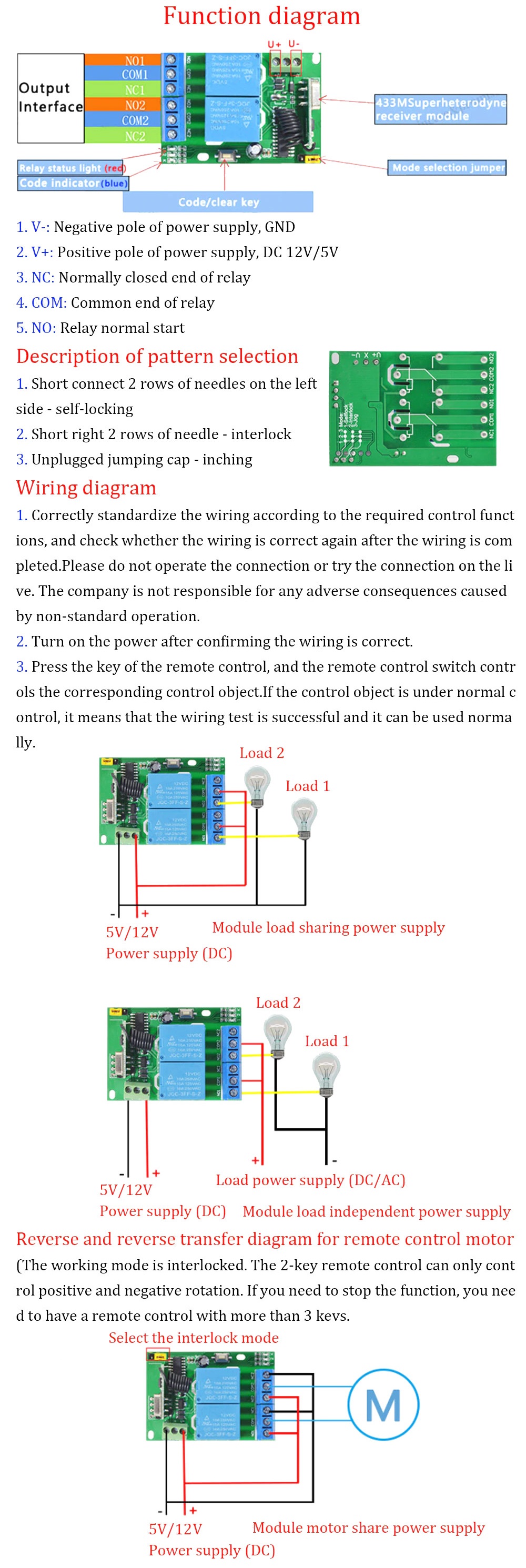 Operation Modes