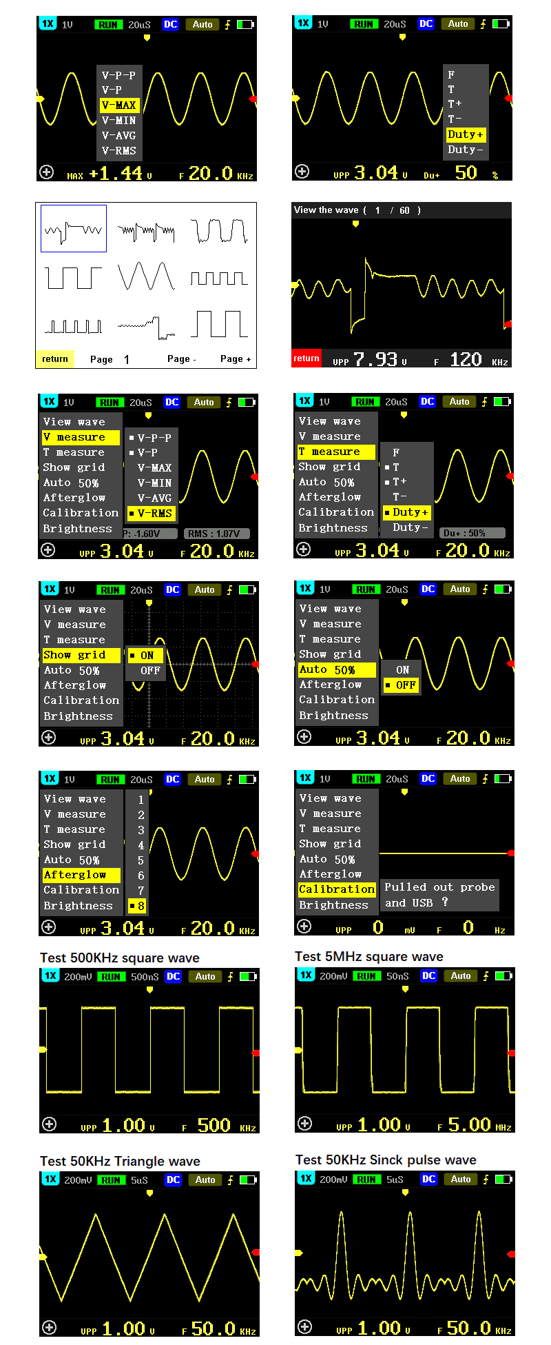 Sample Waves