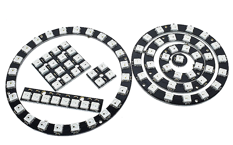 NEOPIXEL RGB MODULE WS2812B 5050 RING 8 LEDS