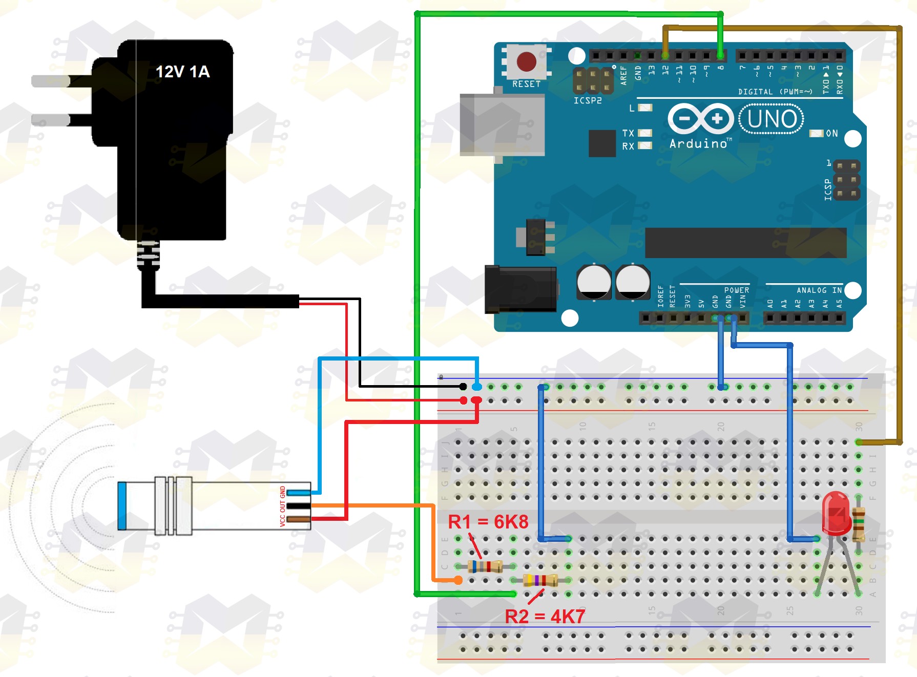 Ligações Arduino